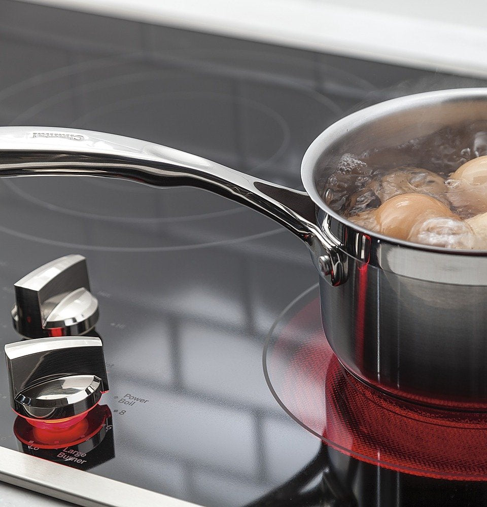 GE® 30" Built-In Knob Control Electric Cooktop