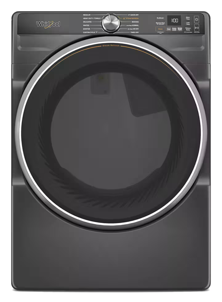 7.4 cu. ft. Smart Front Load ENERGY STAR® Electric Dryer with Steam Capabilities
