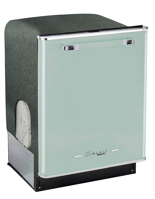 Classic Retro by Unique 24” Dishwasher (Summer Mint Green)