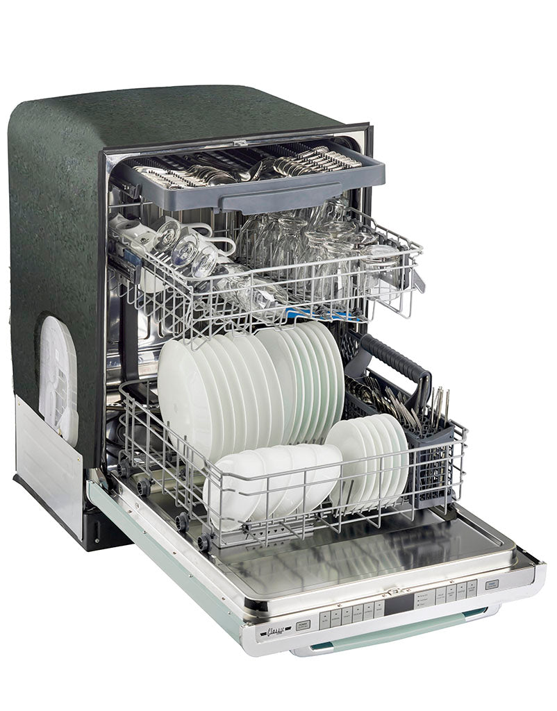 Classic Retro by Unique 24” Dishwasher (Summer Mint Green)