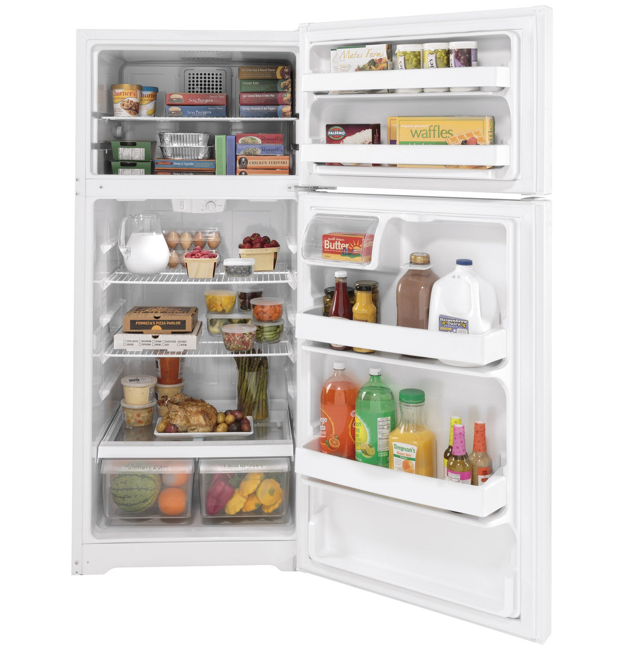 GE® 16.6 Cu. Ft. Top-Freezer Refrigerator