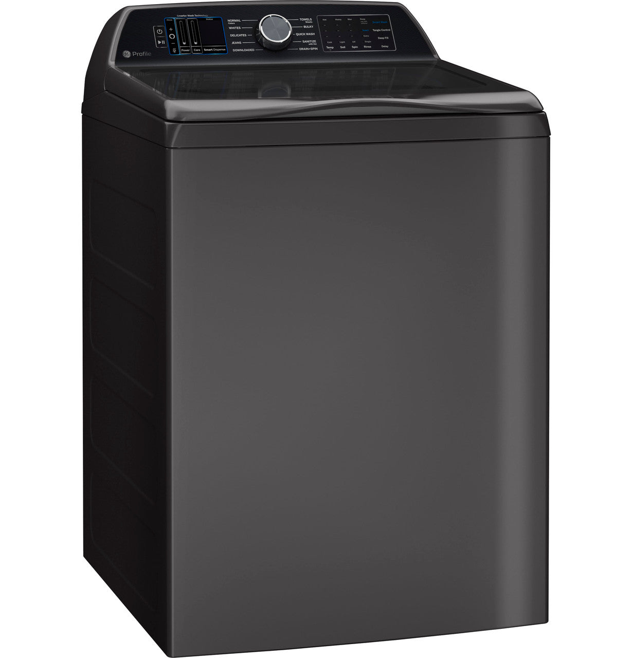 GE Profile™ ENERGY STAR® 5.3 cu. ft. Capacity Washer with Smarter Wash Technology and FlexDispense™