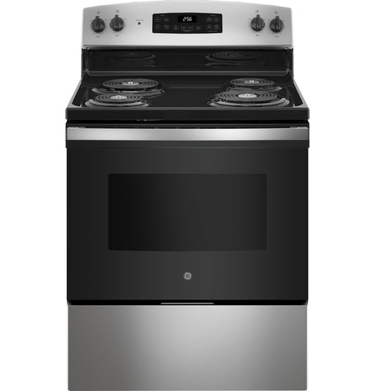 GE® 30" Free-Standing Self-Clean Electric Range