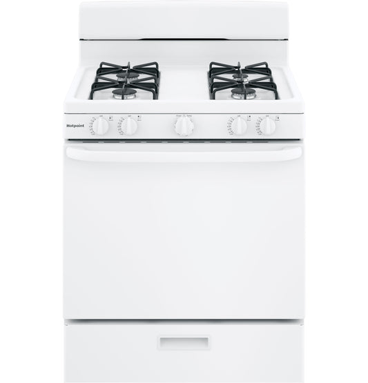 Hotpoint® 30" Free-Standing Gas Range