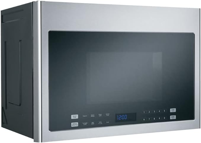 Haier - 1.4 Cu. Ft. Over-the-Range Microwave with Sensor Cooking - Stainless Steel