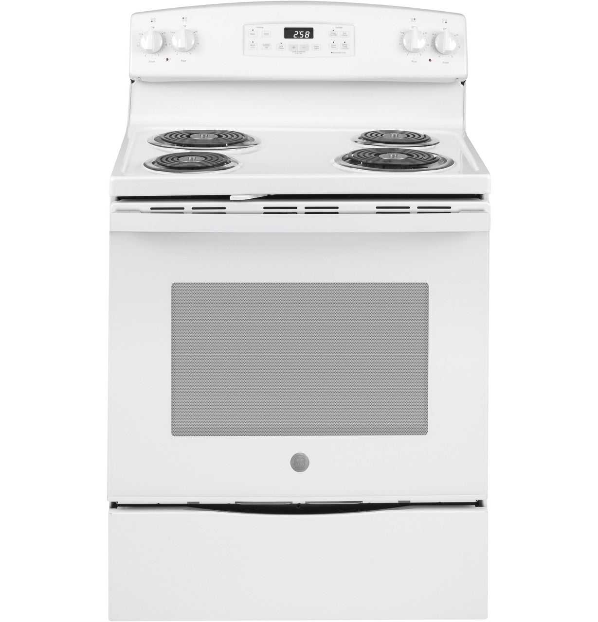 GE® 30" Free-Standing Self-Clean Electric Range