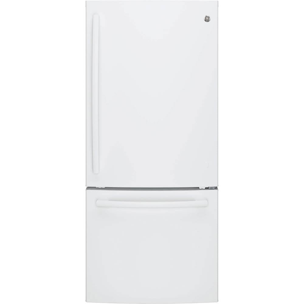 GE® ENERGY STAR® 21.0 Cu. Ft. Bottom-Freezer Refrigerator