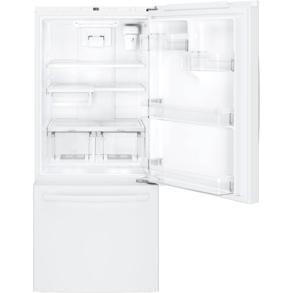 GE® ENERGY STAR® 21.0 Cu. Ft. Bottom-Freezer Refrigerator