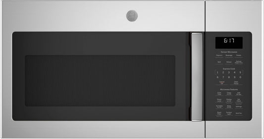 GE® 1.7 Cu. Ft. Over-the-Range Sensor Fingerprint Resistant Microwave Oven