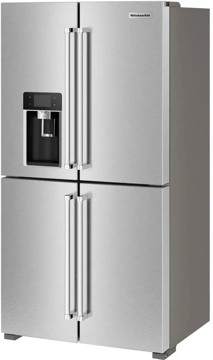 36" Counter-Depth 19.4 Cu Ft 4-Door Refrigerator with Flexible Temperature Zone in PrintShield™ Finish