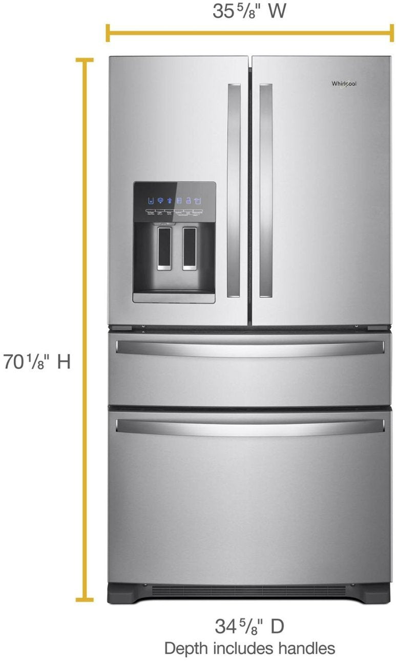 36-Inch Wide French Door Refrigerator - 25 cu. ft.