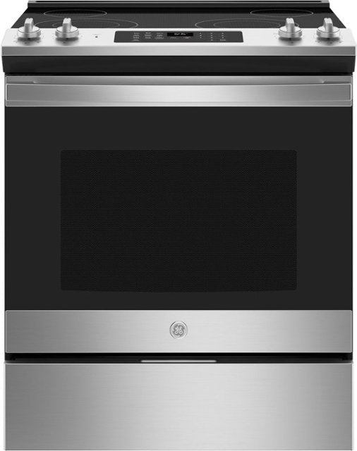 GE® 30" Slide-In Electric Range