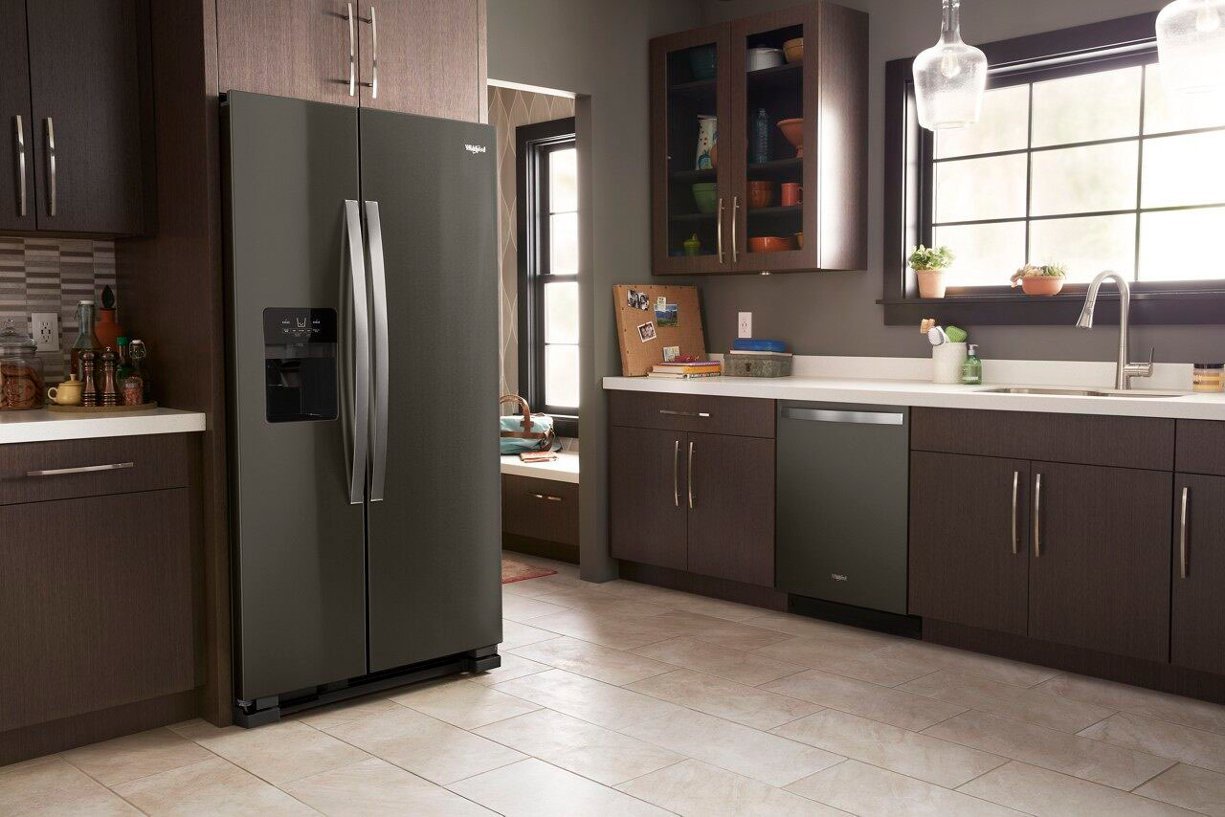 33-inch Wide Side-by-Side Refrigerator - 21 cu. ft.