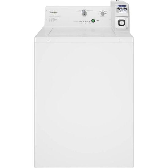 Commercial Top-Load Washer, Coin Equipped