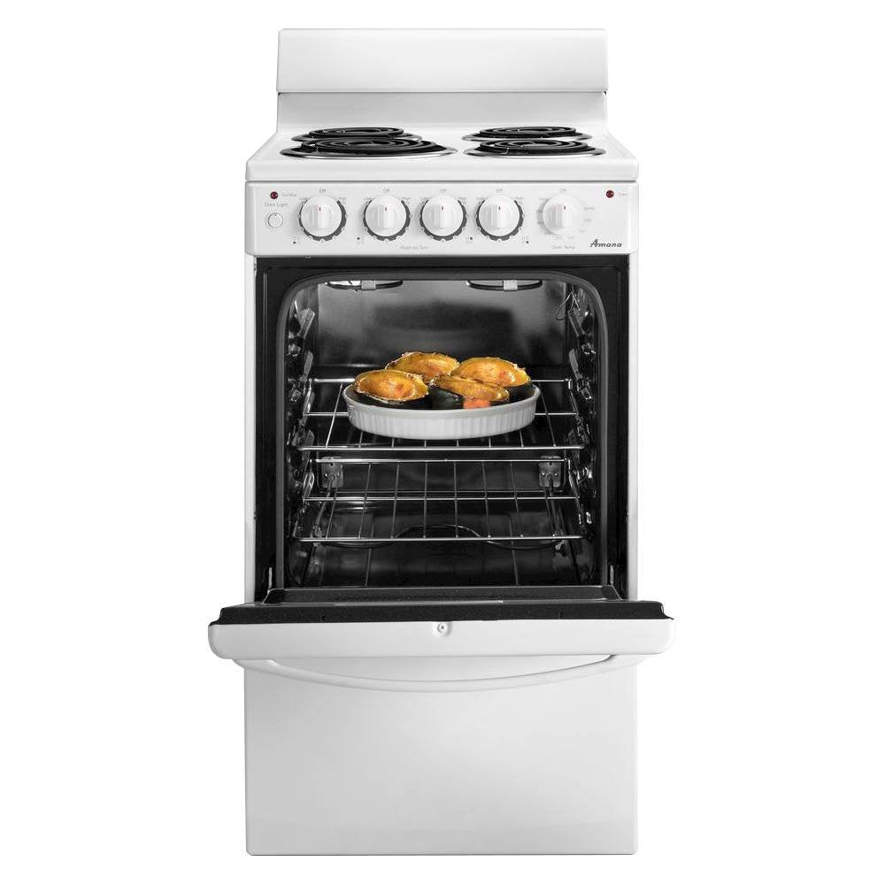 20-INCH AMANA® ELECTRIC RANGE OVEN WITH VERSATILE COOKTOP