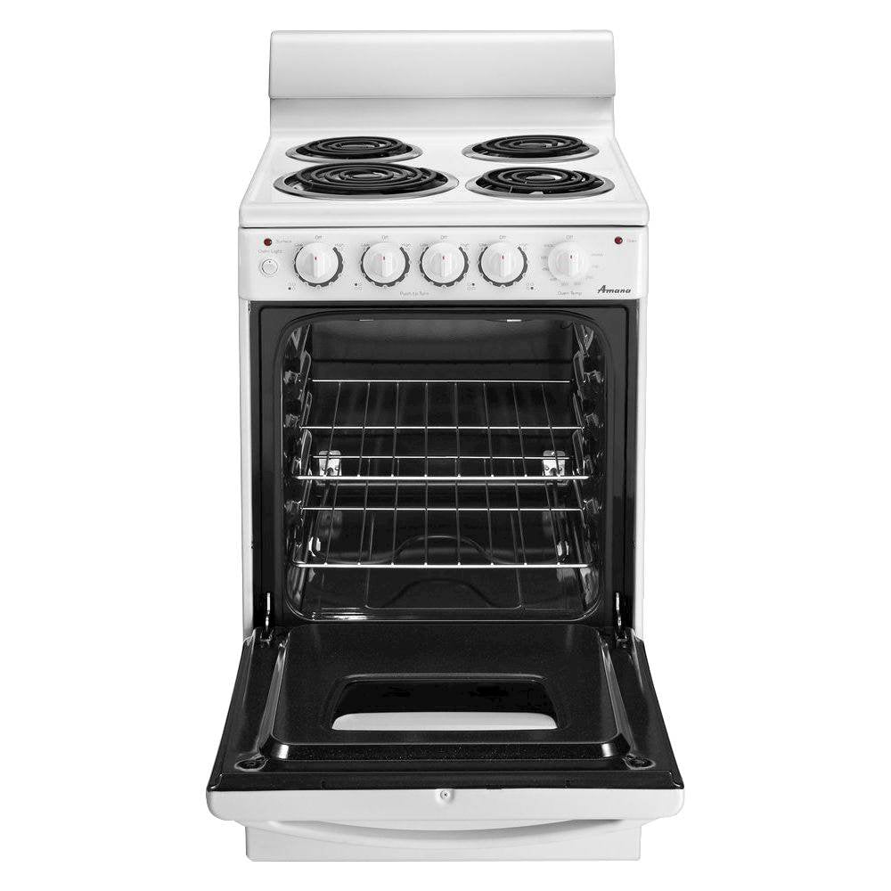 20-INCH AMANA® ELECTRIC RANGE OVEN WITH VERSATILE COOKTOP