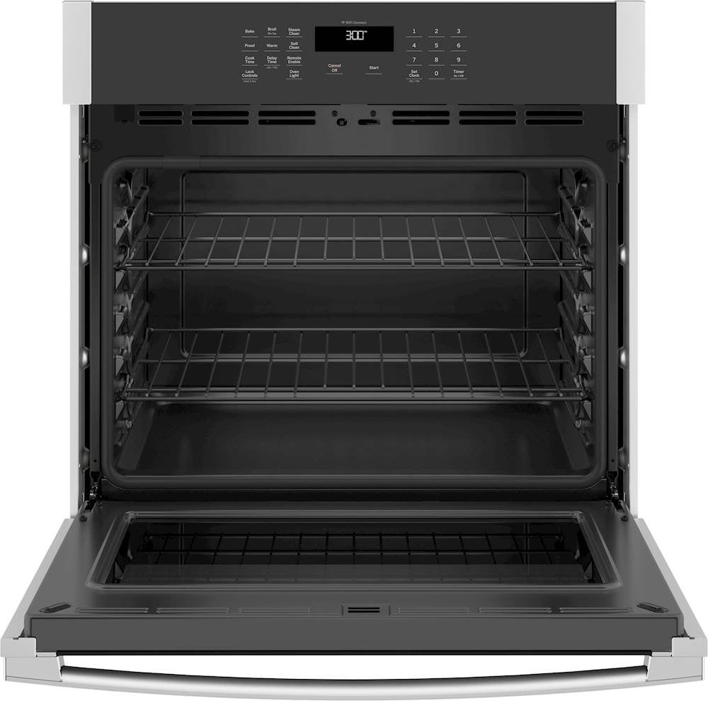 GE® 30" Smart Built-In Self-Clean Single Wall Oven with Never-Scrub Racks