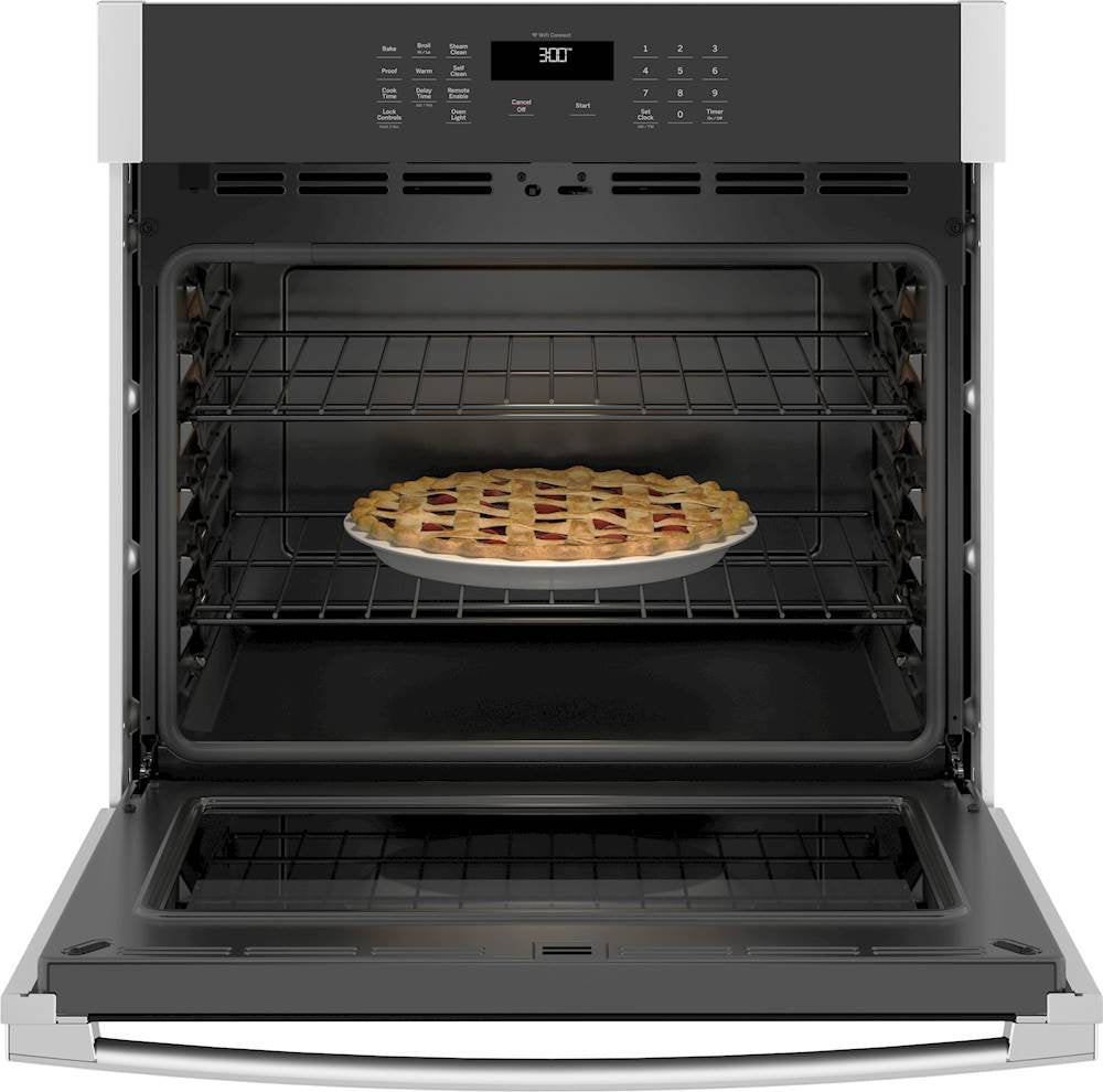 GE® 30" Smart Built-In Self-Clean Single Wall Oven with Never-Scrub Racks