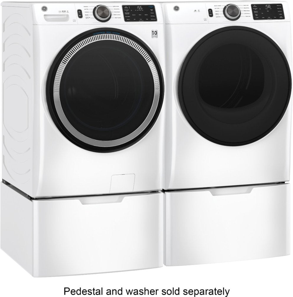 GE® 7.8 cu. ft. Capacity Smart Front Load Electric Dryer with Sanitize Cycle