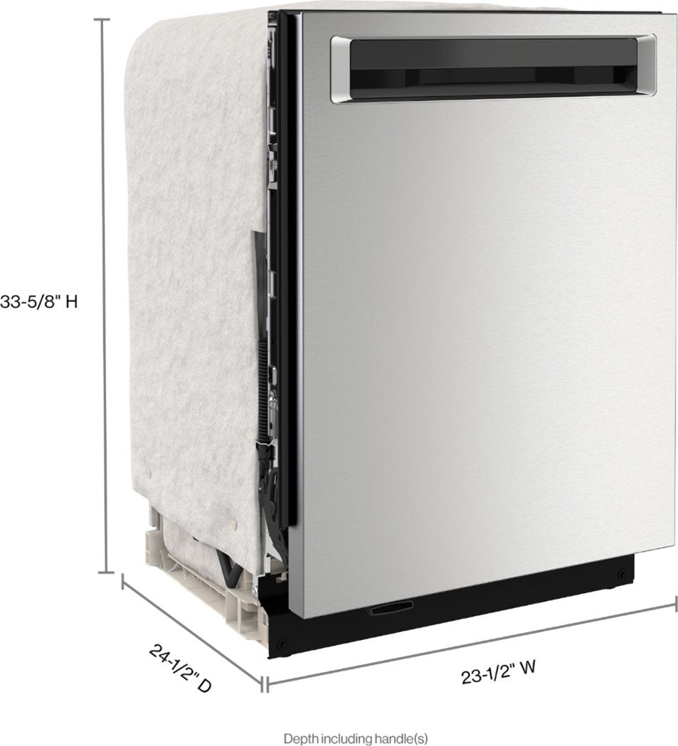 44 dBA Dishwasher in PrintShield™ Finish with FreeFlex™ Third Rack