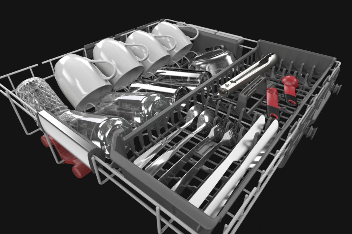 44 dBA Dishwasher in PrintShield™ Finish with FreeFlex™ Third Rack