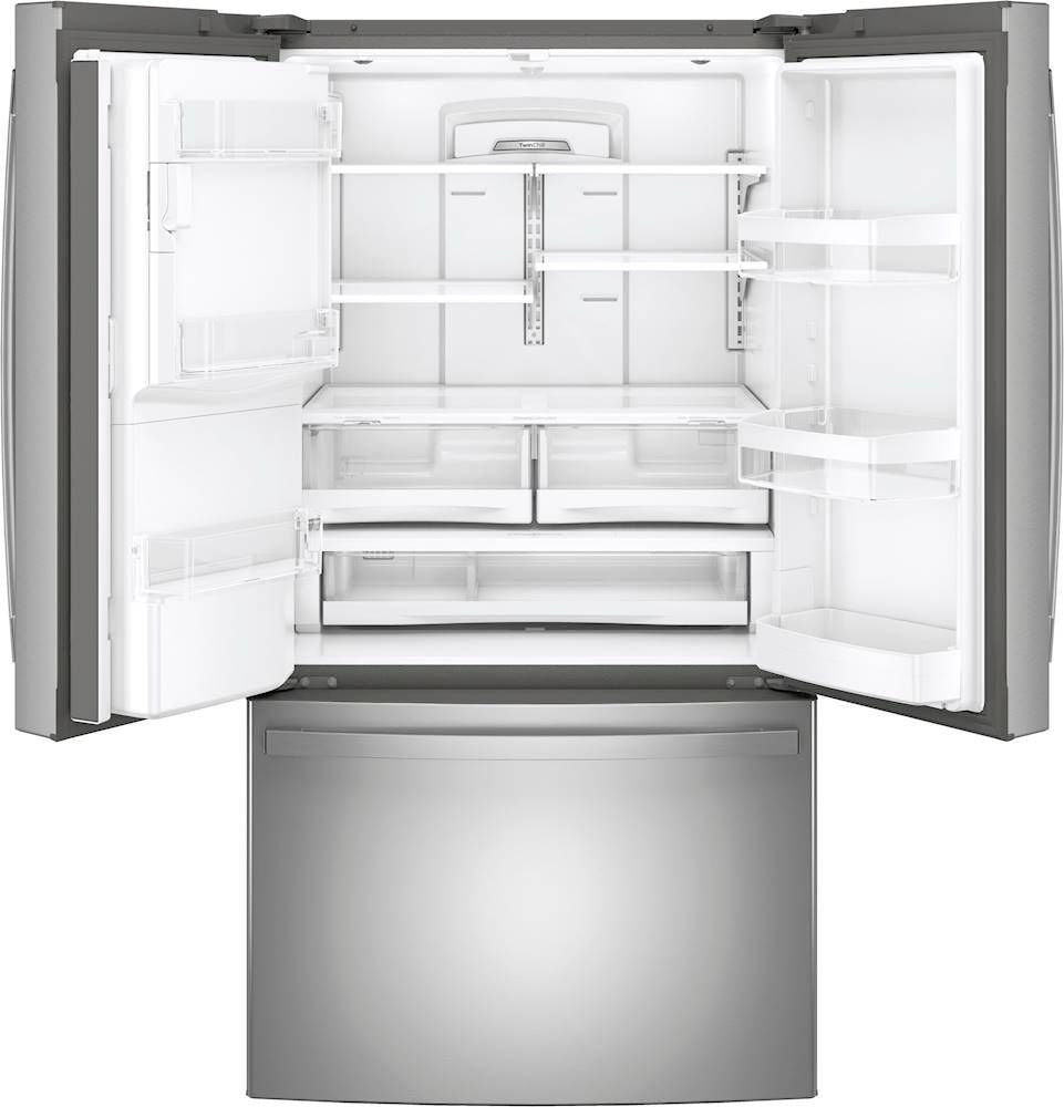 GE® ENERGY STAR® 27.7 Cu. Ft. Fingerprint Resistant French-Door Refrigerator