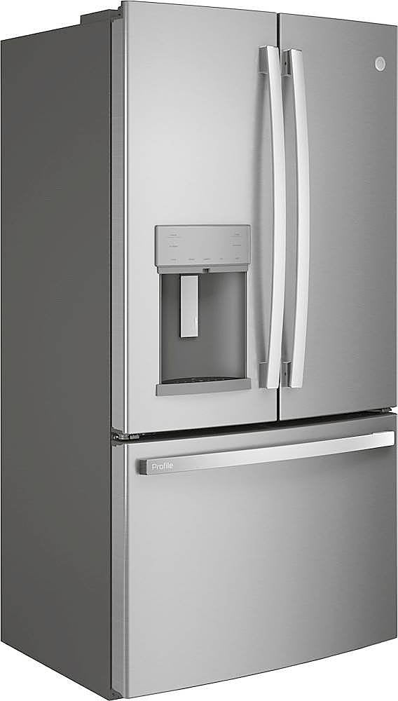 GE Profile™ Series ENERGY STAR® 27.7 Cu. Ft. Fingerprint Resistant French-Door Refrigerator with Hands-Free AutoFill