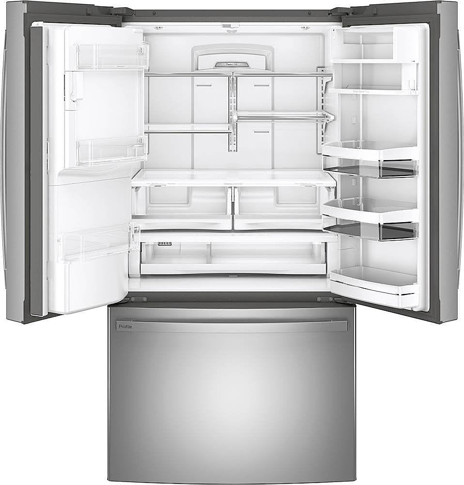 GE Profile™ Series ENERGY STAR® 27.7 Cu. Ft. Fingerprint Resistant French-Door Refrigerator with Hands-Free AutoFill