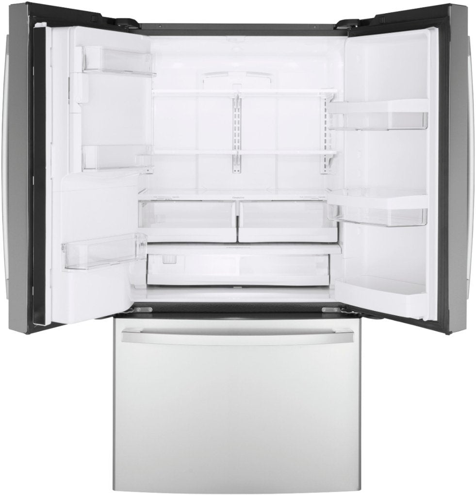 GE® ENERGY STAR® 22.1 Cu. Ft. Counter-Depth Fingerprint Resistant French-Door Refrigerator