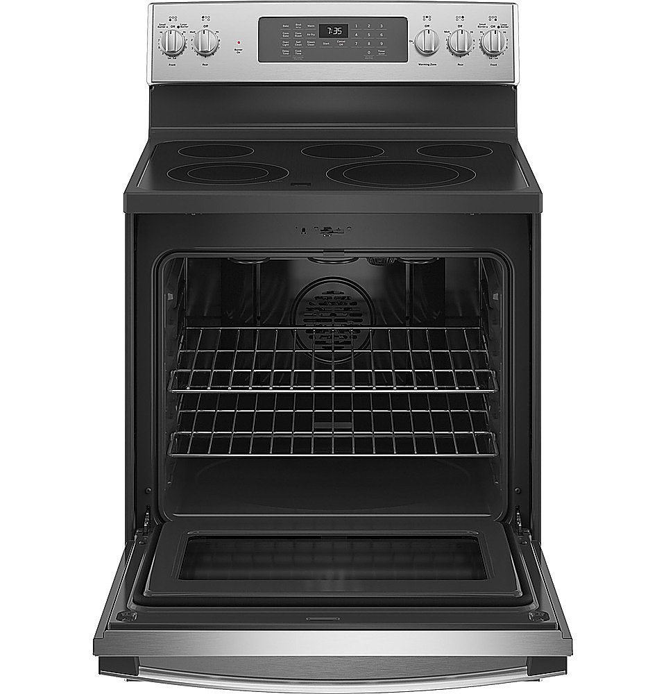 GE® 30" Free-Standing Electric Convection Range with No Preheat Air Fry