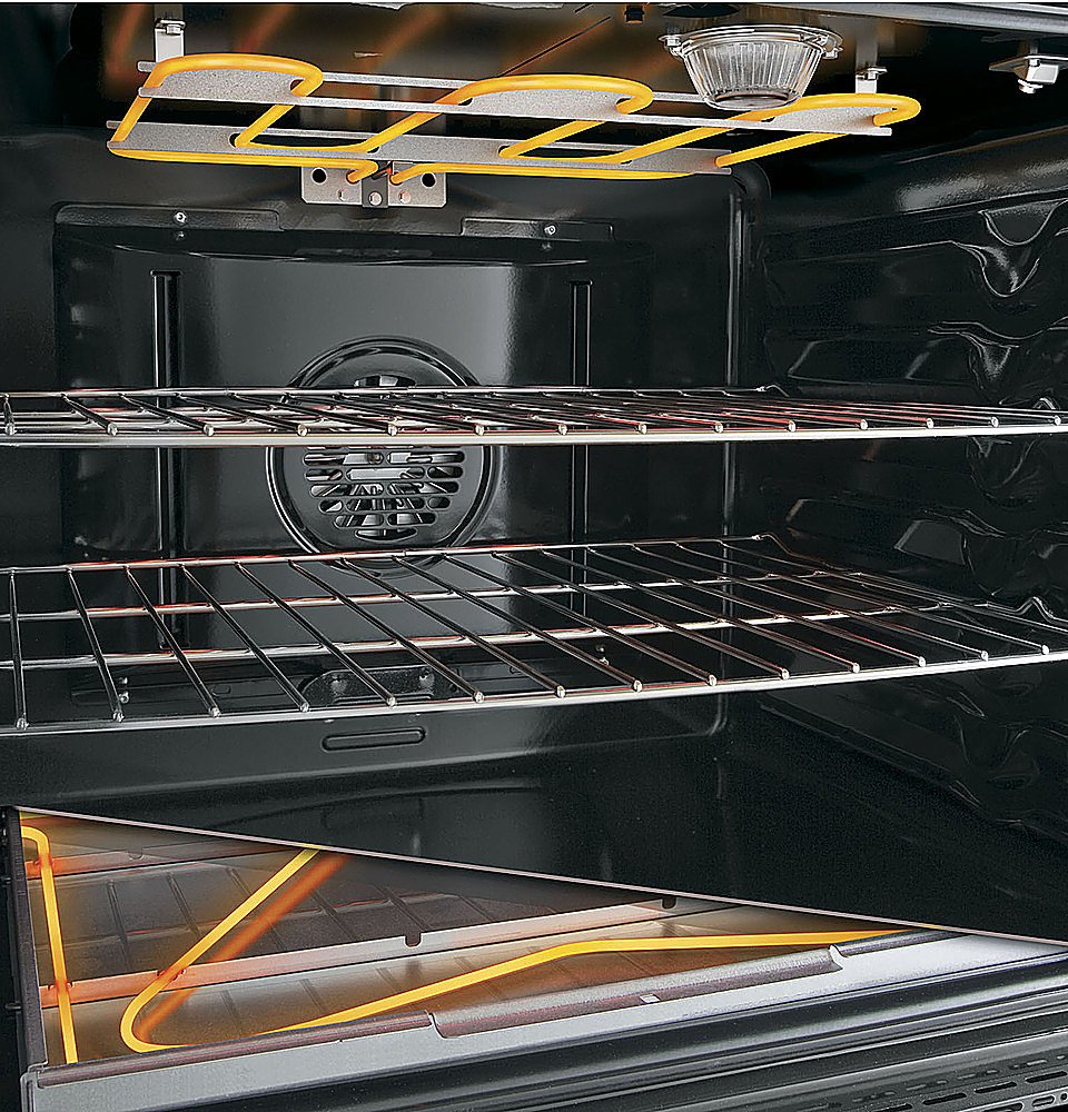 GE® 30" Free-Standing Electric Convection Range with No Preheat Air Fry