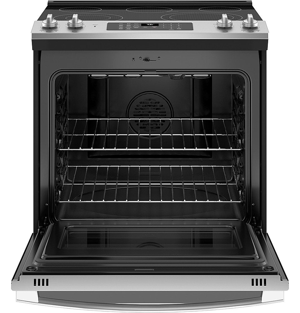 GE® 30" Slide-In Electric Convection Range with No Preheat Air Fry