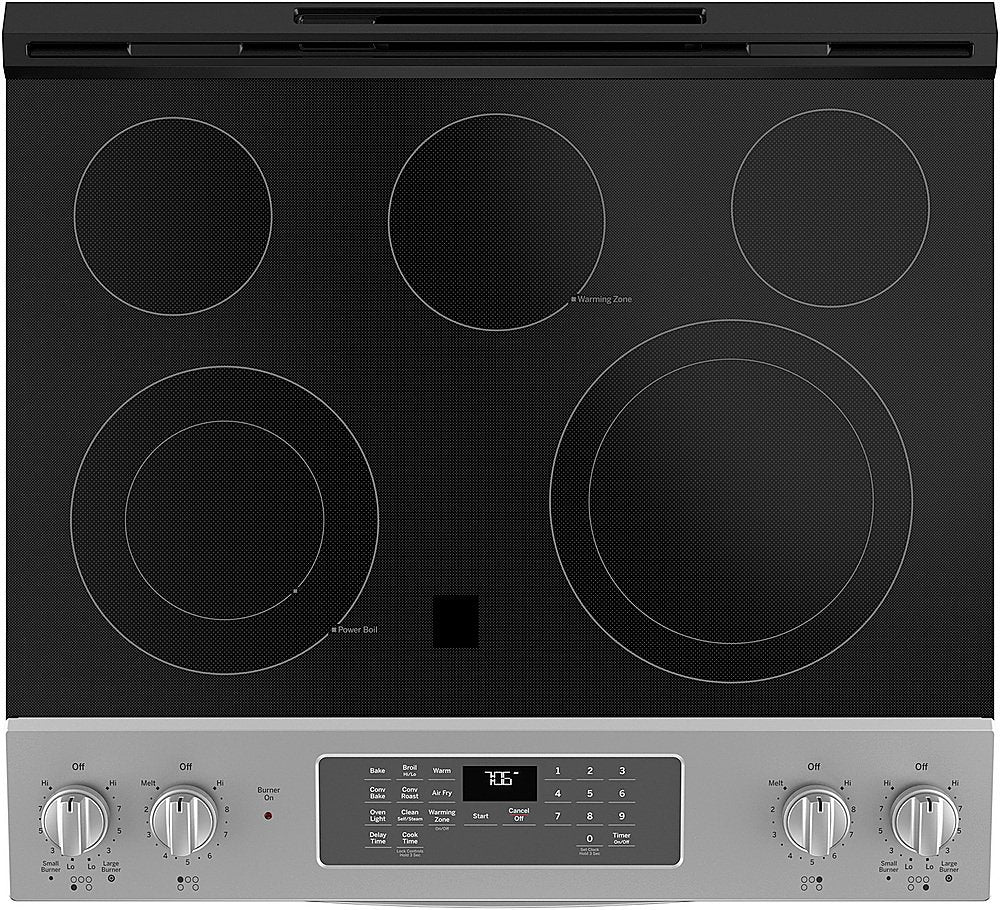 GE® 30" Slide-In Electric Convection Range with No Preheat Air Fry