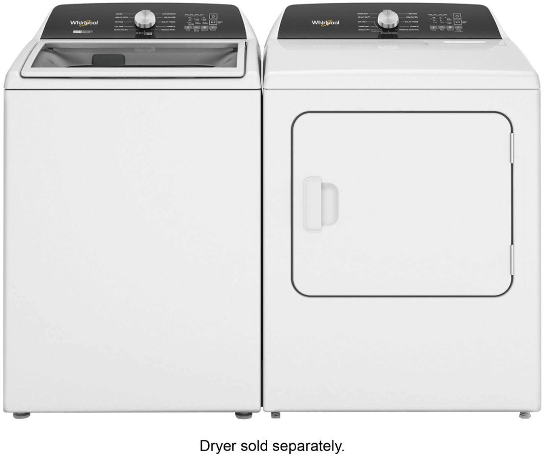 4.7–4.8 Cu. Ft. Top Load Washer with 2 in 1 Removable Agitator