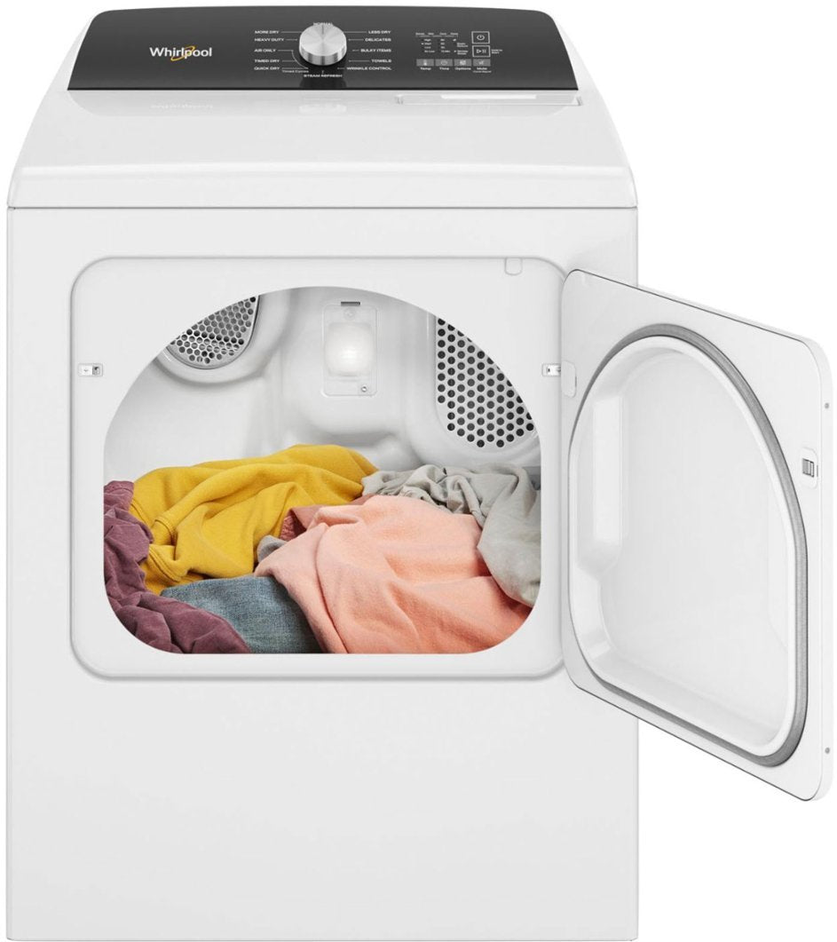 7.0 Cu. Ft. Top Load Electric Moisture Sensing Dryer with Steam