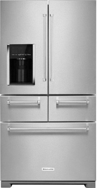 25.8 Cu. Ft. 36" Multi-Door Freestanding Refrigerator with Platinum Interior Design