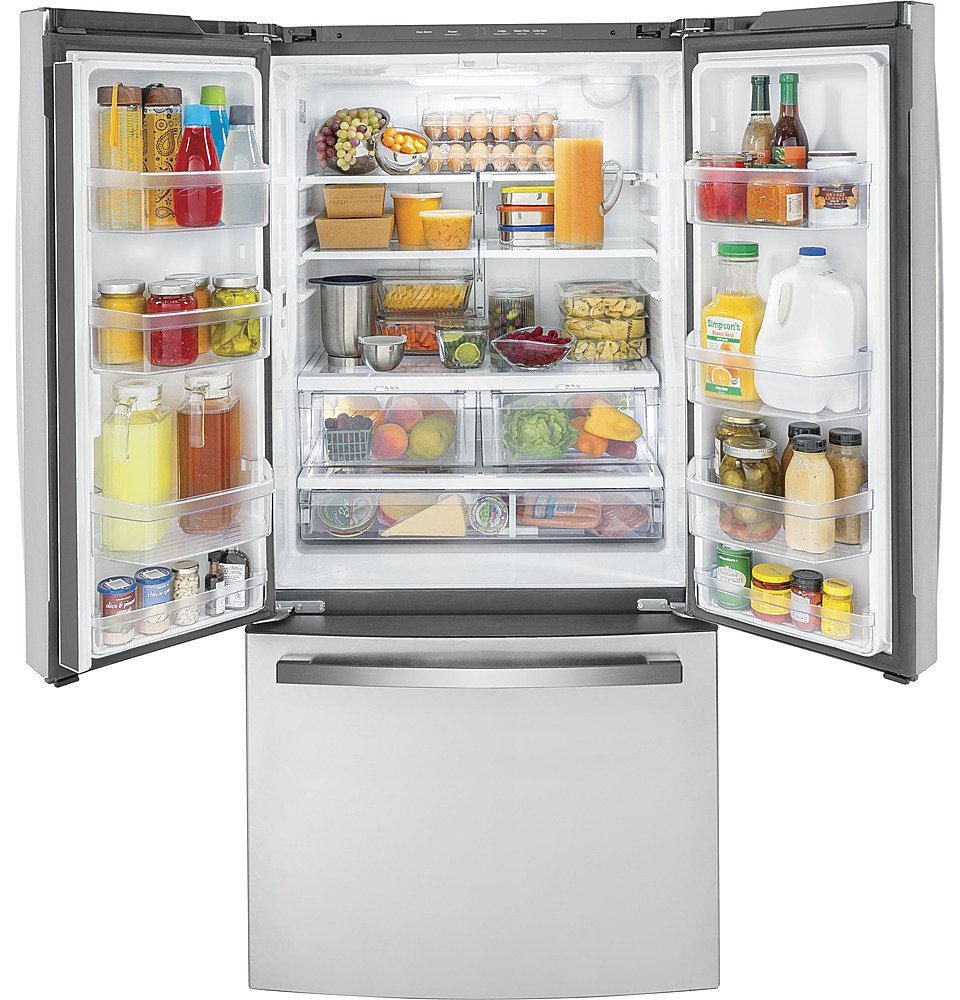 GE® ENERGY STAR® 18.6 Cu. Ft. Counter-Depth French-Door Refrigerator