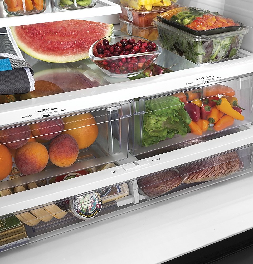 GE® ENERGY STAR® 18.6 Cu. Ft. Counter-Depth French-Door Refrigerator