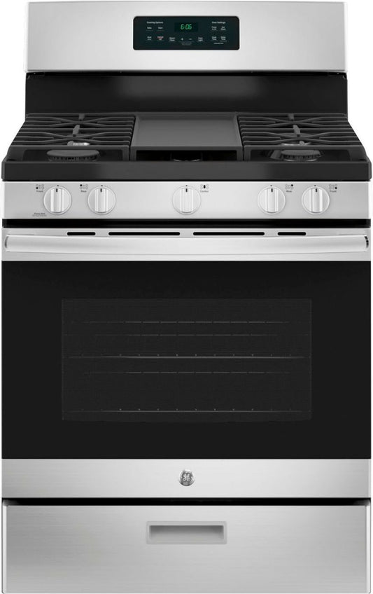 GE® 30" Free-Standing Gas Range