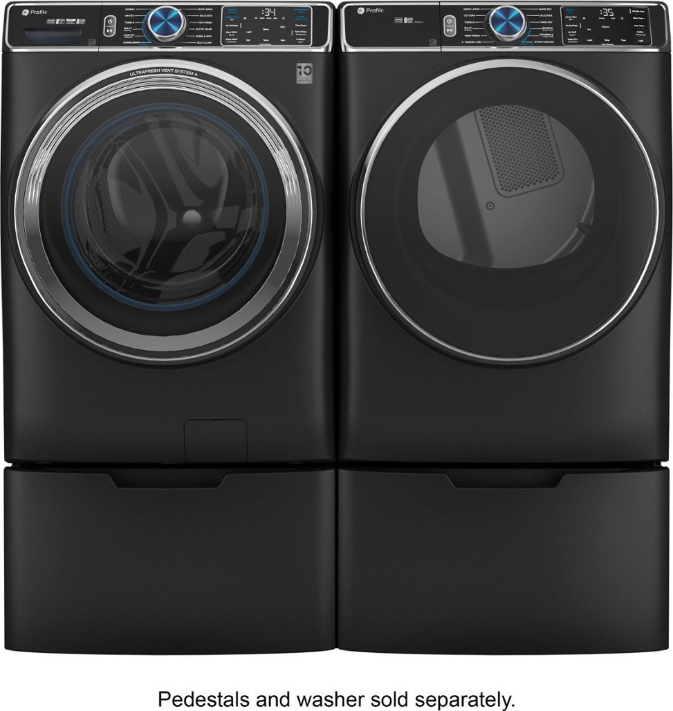 GE Profile™ 7.8 cu. ft. Capacity Smart Front Load Gas Dryer with Steam and Sanitize Cycle