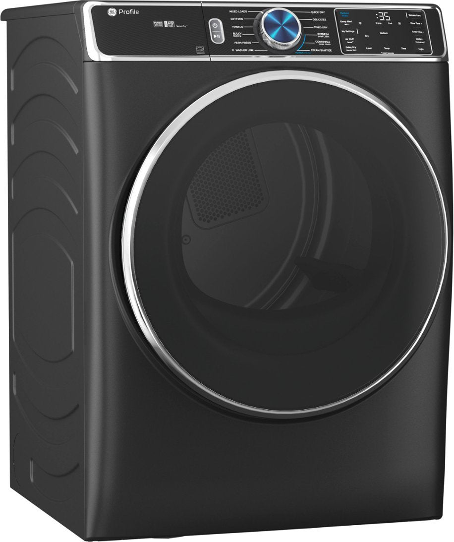 GE Profile™ 7.8 cu. ft. Capacity Smart Front Load Gas Dryer with Steam and Sanitize Cycle