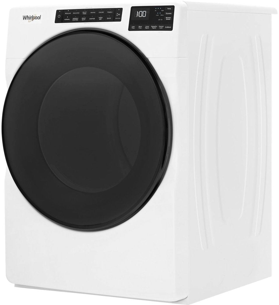 7.4 cu. ft. Vented Electric Dryer in White