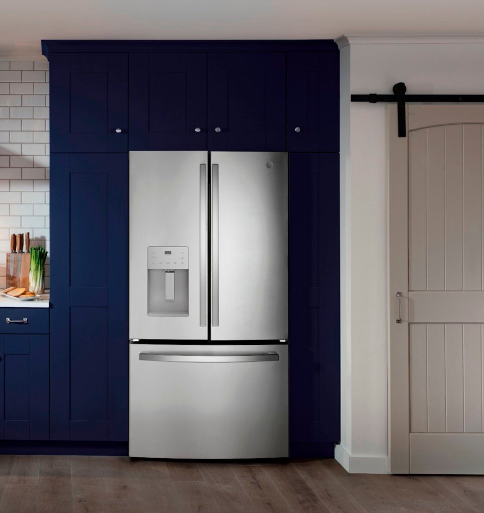 GE® ENERGY STAR® 25.6 Cu. Ft. Fingerprint Resistant French-Door Refrigerator