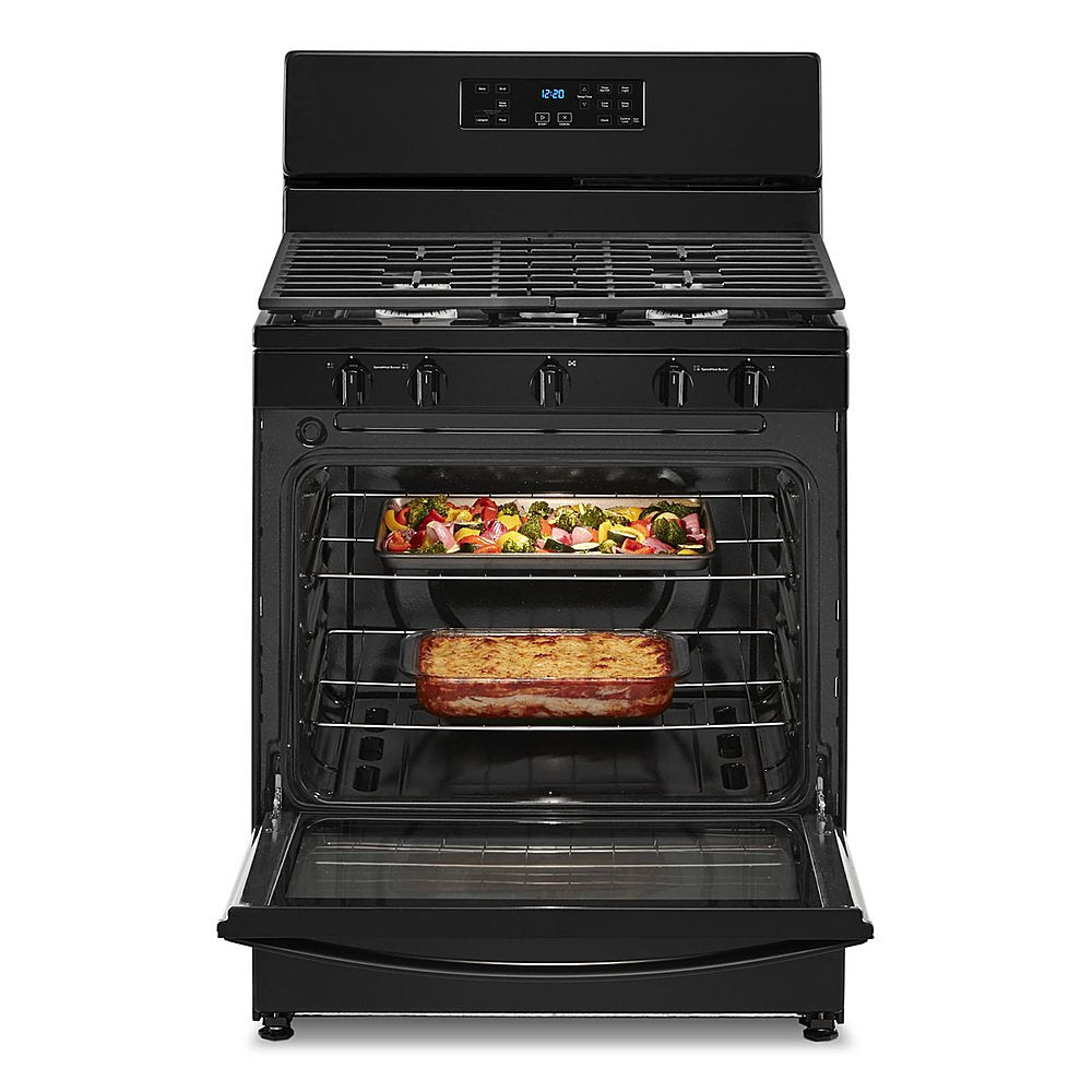 Whirlpool 5.1 Cu. Ft. Freestanding Gas Range With Edge To Edge Cooktop