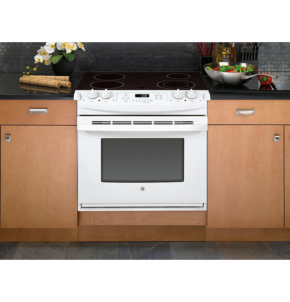 GE® 30" Drop-In Electric Range