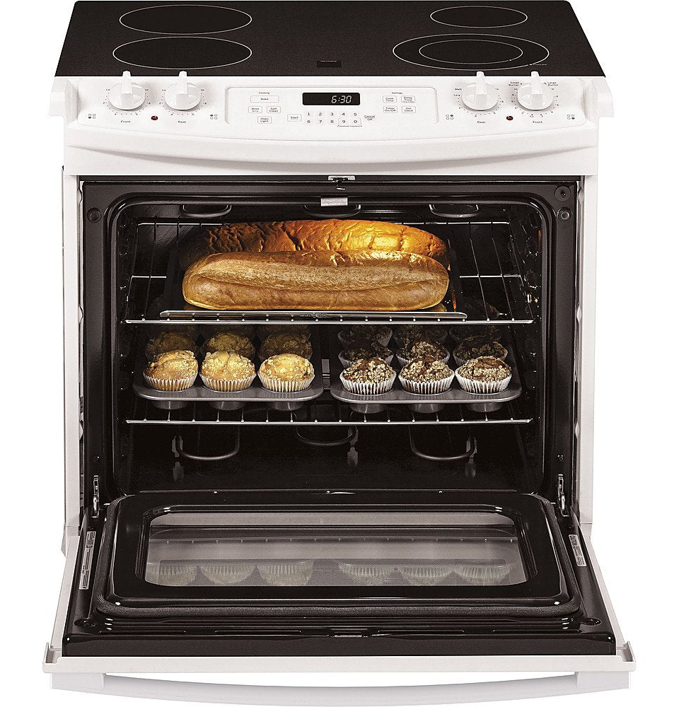 GE® 30" Drop-In Electric Range