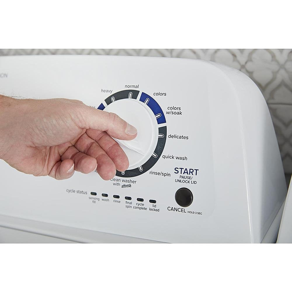 LARGE CAPACITY TOP LOAD WASHER WITH HIGH-EFFICIENCY AGITATOR