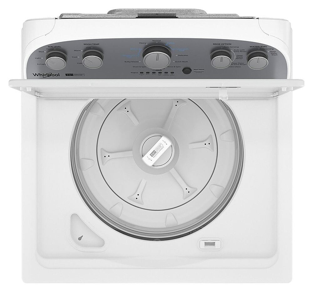 3.8–3.9 Cu. Ft. Whirlpool® Top Load Washer with Removable Agitator