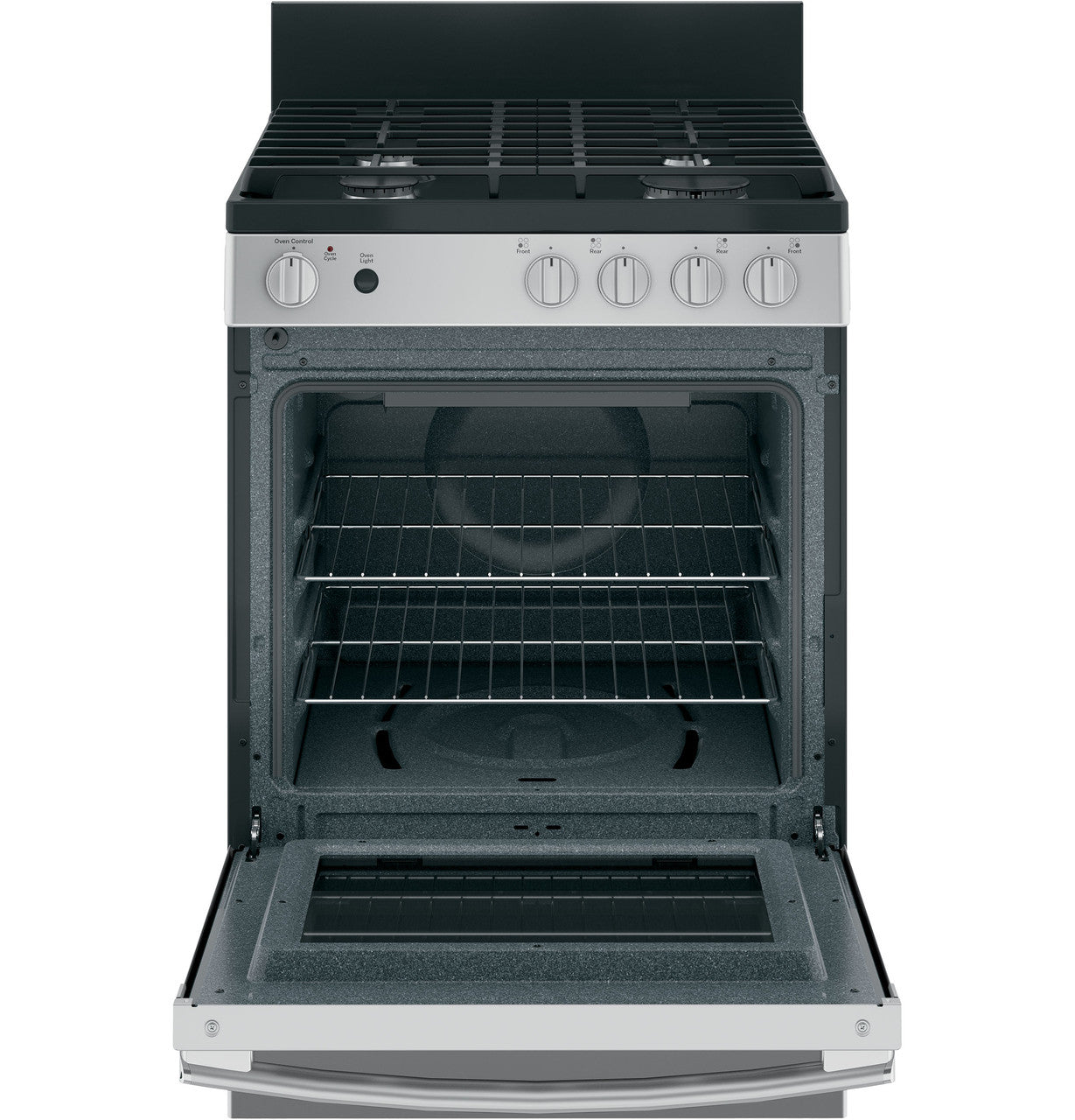 GE® 24" Steam Clean Free-Standing/Slide-in Gas Range