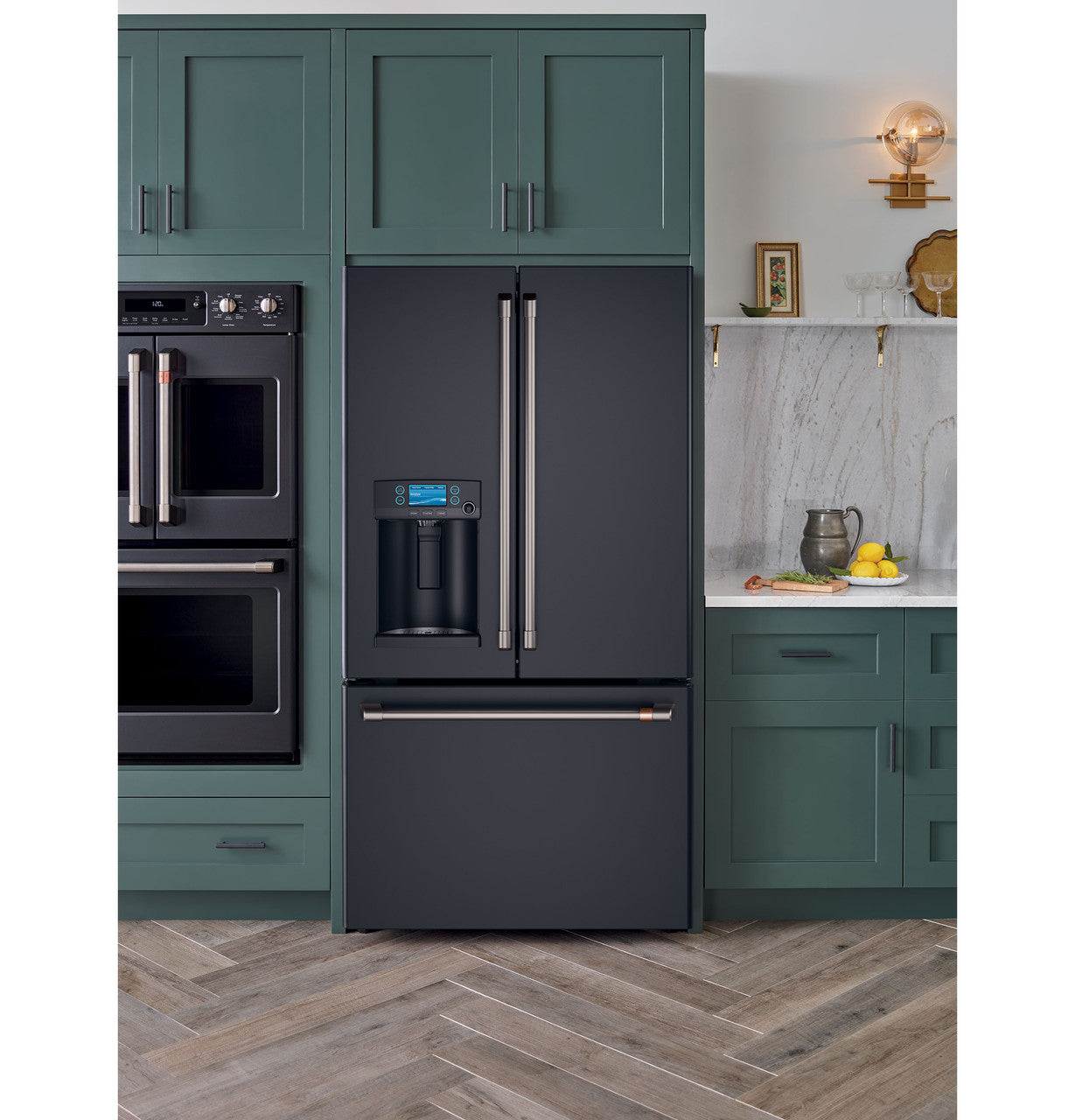 Café™ ENERGY STAR® 27.7 Cu. Ft. Smart French-Door Refrigerator with Hot Water Dispenser